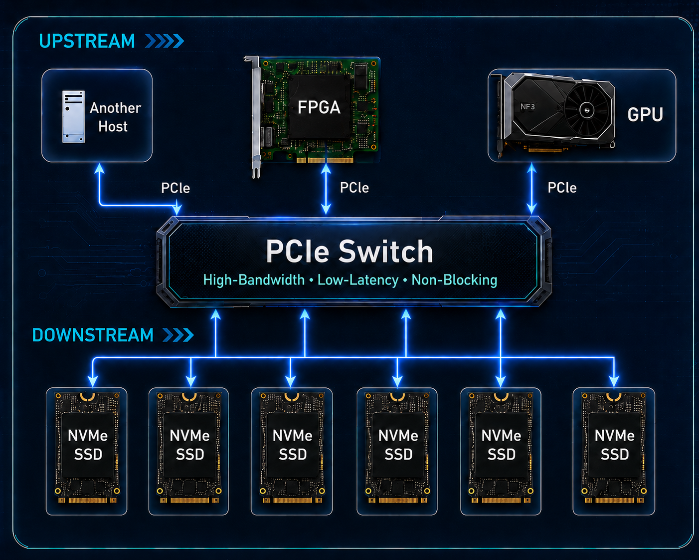 NVMeSW-IP Connectivity Detail