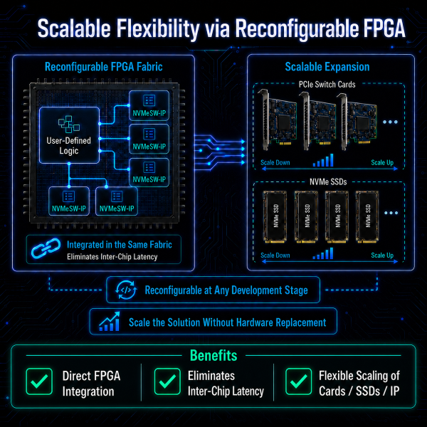 Scalable Flexibility via Reconfigurable FPGA