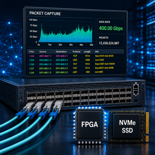 400GbE Packet Capture