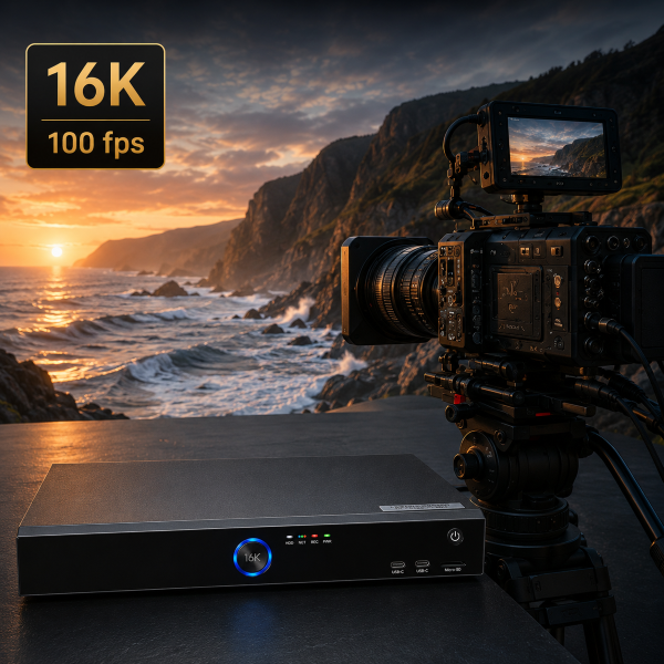 16K Ultra-High-Resolution Video Recording
