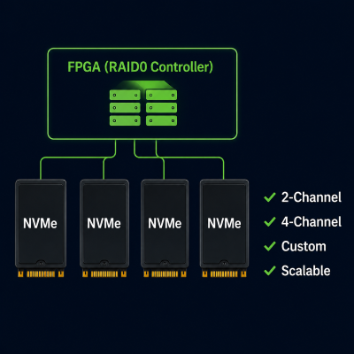 Flexible RAID Scaling